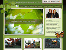 Tablet Screenshot of bcplanthealthcare.com